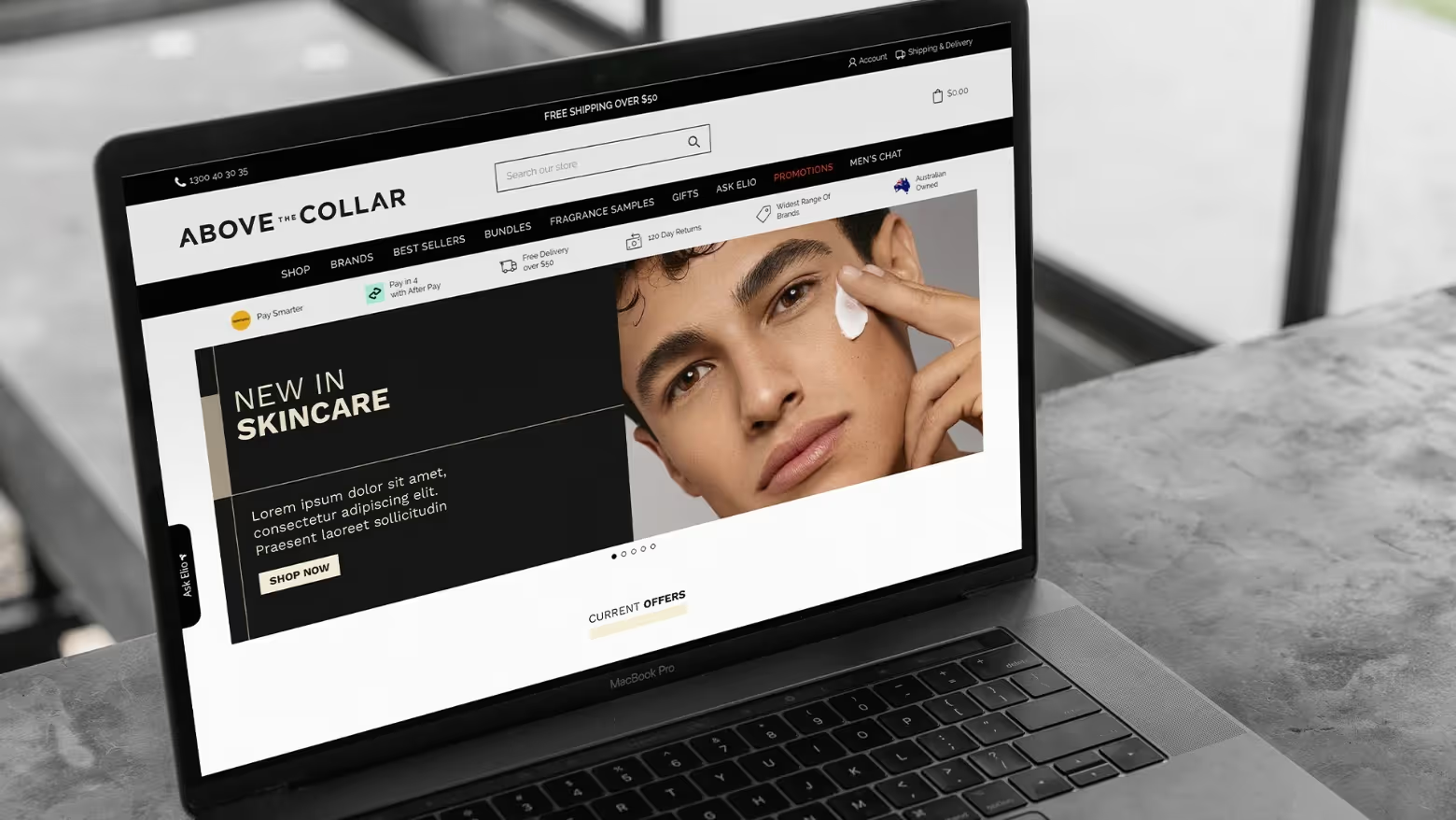 Above the Collar Slide 2